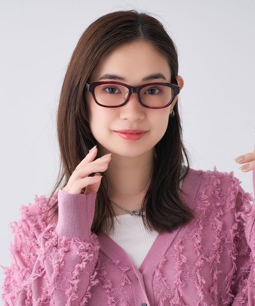 Zoff ウェリントン型メガネ/高級感/TRAD/Zoff/ZH251016 ピンク FREE ウィメンズグッズ ゾフ 601036 and ST アンドエスティ（旧ドットエスティ）