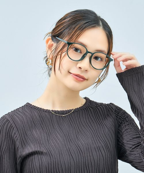 Zoff ボストン型メガネ/TRAD/Zoff/ZC251013 オレンジ FREE ウィメンズグッズ ゾフ 603175 and ST アンドエスティ（旧ドットエスティ）