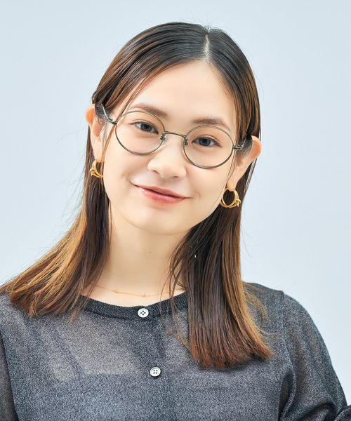 Zoff ラウンド型メガネ/CLASSIC/Zoff/ZY252017 オレンジ FREE ウィメンズグッズ ゾフ 603183 and ST アンドエスティ（旧ドットエスティ）