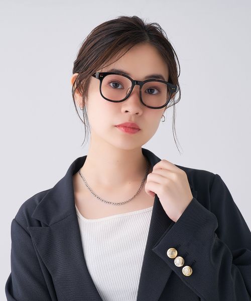 Zoff ウェリントン型メガネ/PREPPYLIMITED/Zoff/ZH251015 ボルドー FREE ウィメンズグッズ ゾフ 605871 and ST アンドエスティ（旧ドットエスティ）