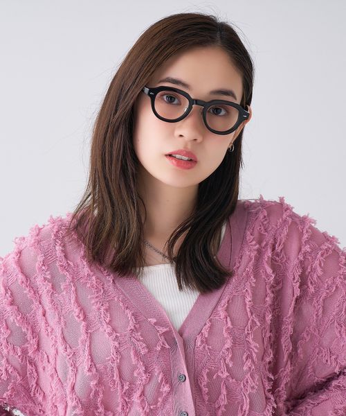 Zoff ボストン型メガネ/TREND/Zoff/ZT251002 ホワイト FREE ウィメンズグッズ ゾフ 605874 and ST アンドエスティ（旧ドットエスティ）