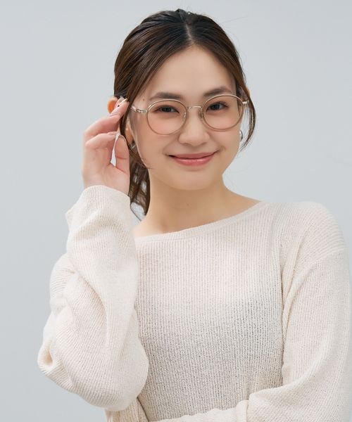 Zoff 【水越みさとさんコラボ】ボストン型メガネ/Zoff/ZO252006 ピンク FREE ウィメンズグッズ ゾフ 612626 and ST アンドエスティ（旧ドットエスティ）