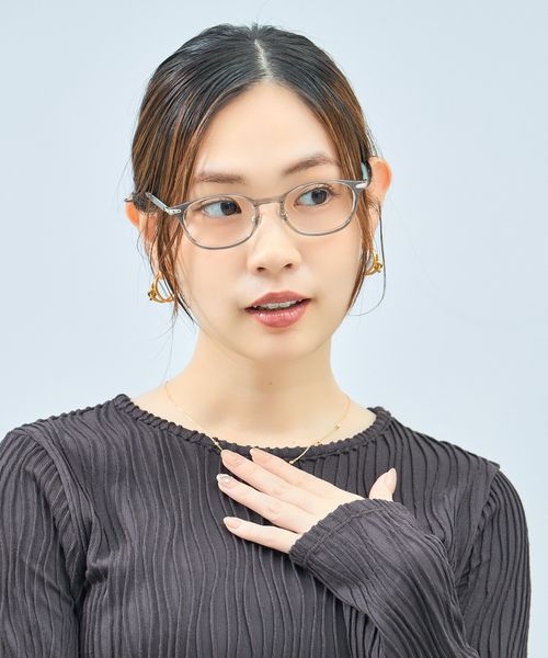 Zoff ウェリントン型メガネ/Zoff/ZC251016 ナチュラル FREE ウィメンズグッズ ゾフ 616682 and ST アンドエスティ（旧ドットエスティ）