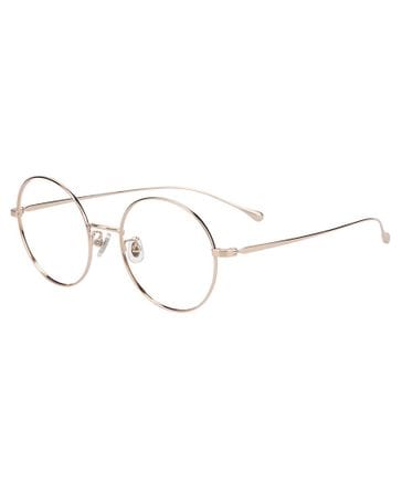 Zoff（ゾフ）ラウンド型チタンフレーム眼鏡 度あり メガネのZoff