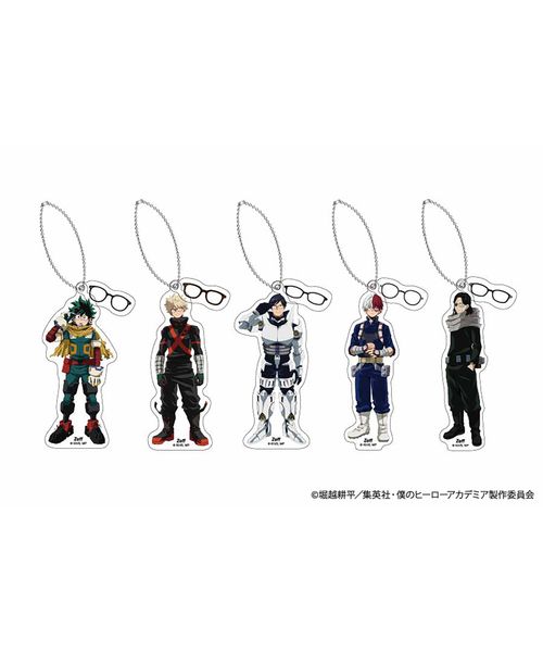 僕のヒーローアカデミアコラボ】描き下ろし2連アクキーコンプリート