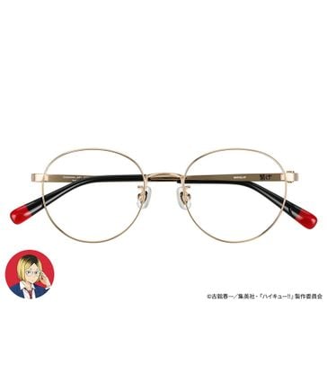 ハイキュー!!コラボ】孤爪研磨モデル/ボストン型メガネ/ZA252009
