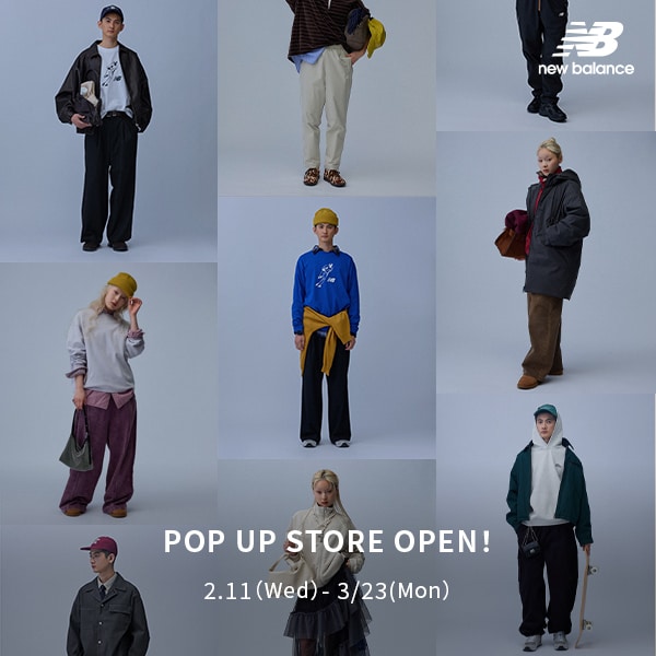 ニューバランス旗艦店POPUP告知