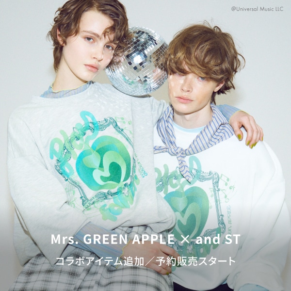 Mrs. GREEN APPLE × and ST